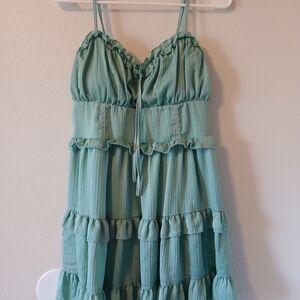 Wild Fable Green Mini Dress